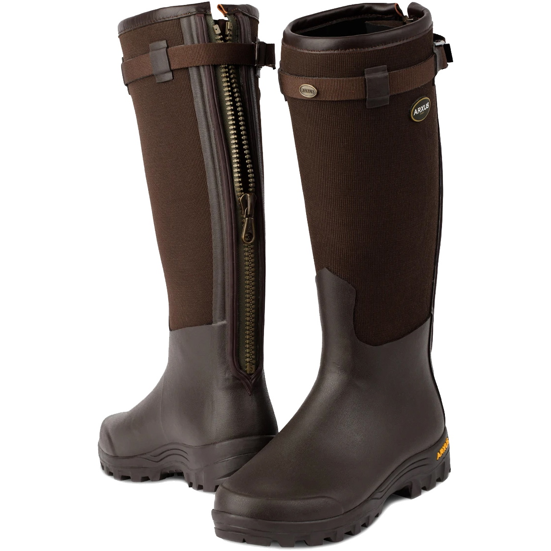 Alan Paine Arxus Primo Country Zip Wellington Boot Olive 1029